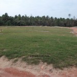 Lapangan bola mini yang pembangunannya mangkrak. foto (potretkepri.com)