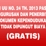uud nomor 24 tahun 2013