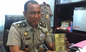 Kepala seksi pendaftaran tanah dan hak tanah,BPN cabang Batam. Bambang. foto (potretkepri.com)