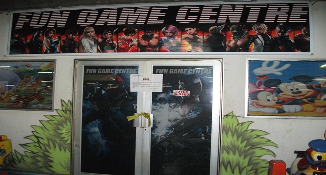 Gelanggang permainan disegal tim Bareskrim Polri , beberapa tahun lalu. foto / dok (potretkepri.com)