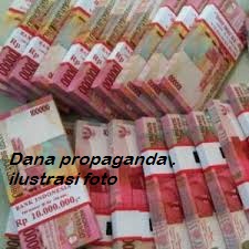 Dana propaganda.foto ilustrasi
