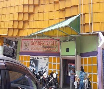 Golden Game, salah satu gelanggang permainan di Kota Batam.tempat ini disebut-sebut dikelola Tua Tau. foto (amr/potretkepri.com)
